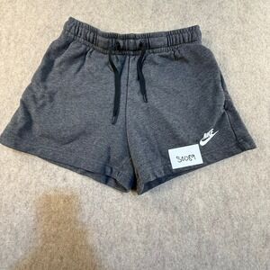 Nike Sportswear Essential French Terry Shorts Charcoal Grey XS CJ2158-071